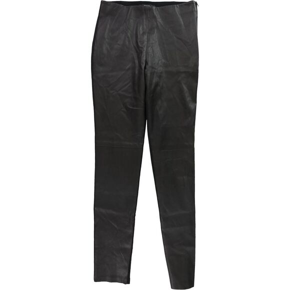 MaxMara Womens Vegan Leather Casual Trouser Pants NWT